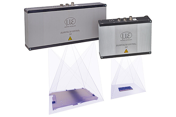 高精度な3Dスナップショットセンサ surfaceCONTROL 3D 35x0