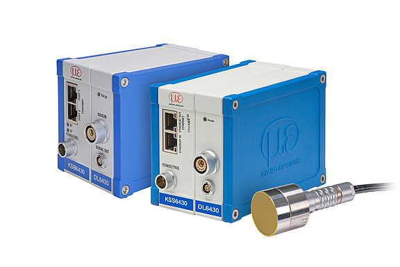 片側からの厚み測定用センサ combiSENSOR KSSおよびKSB