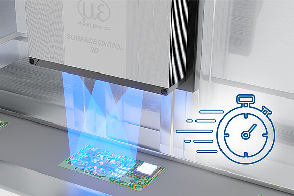 surfaceCONTROL 3D 3560による処理時間の短縮
