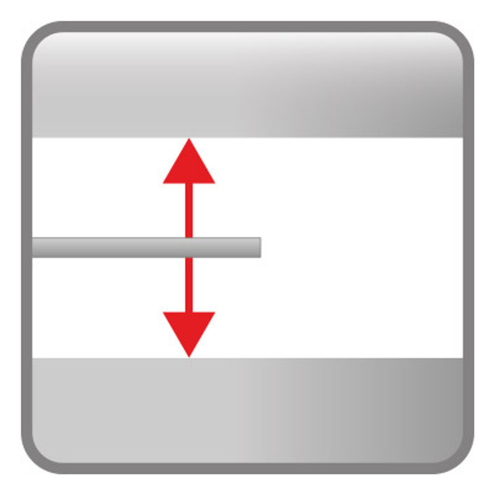 センサーの位置ずれ補正機能による平面上の両面ギャップ測定