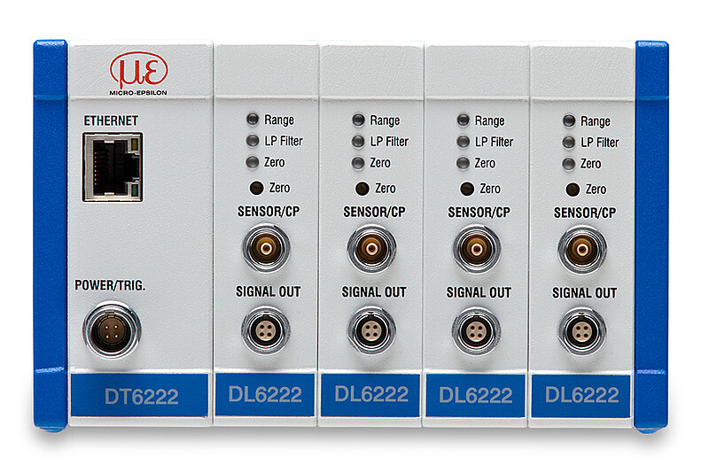 動的測定(20 kHz(-3dB)まで)のための静電容量コントローラ