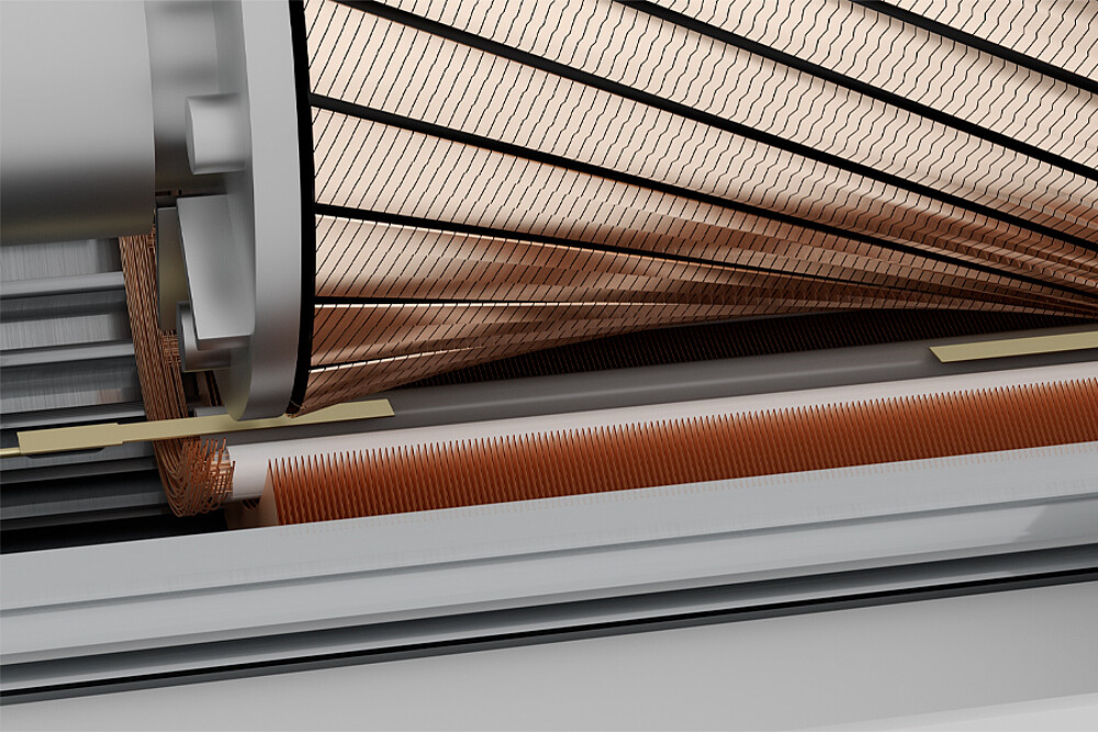 発電機および電動モータのエアギャップ測定