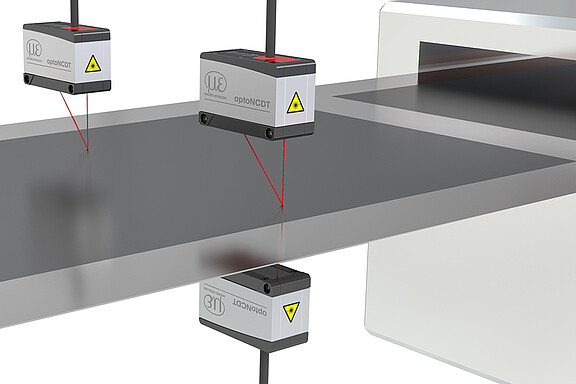 Thickness measurement for electrode coating 