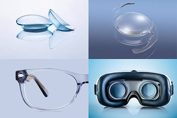 Erfassung Kennwerte von Kontaktlinsen mit Ophtalmic