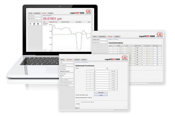 ウェブインターフェースを介した操作