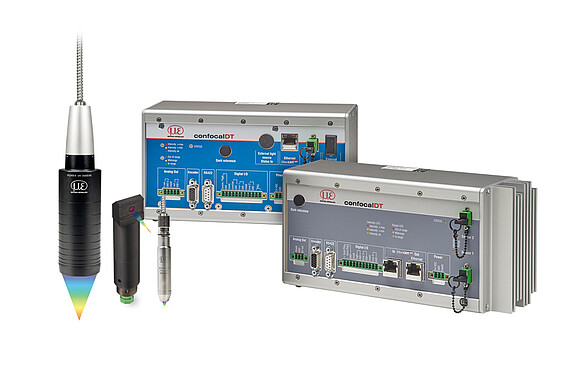 Confocal chromatic sensors