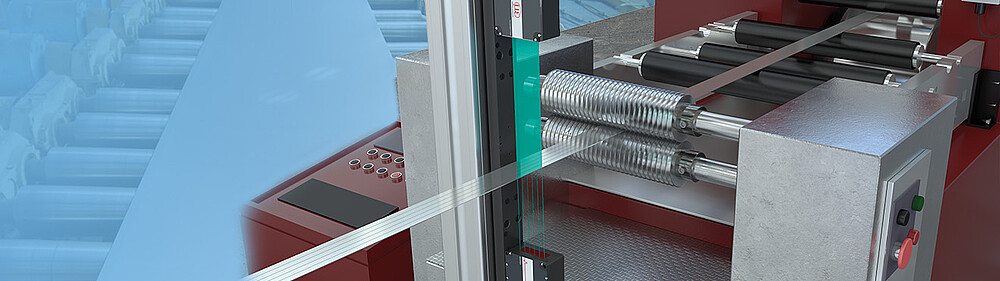 Mehrsegmentmessung an Edelstahlbändern