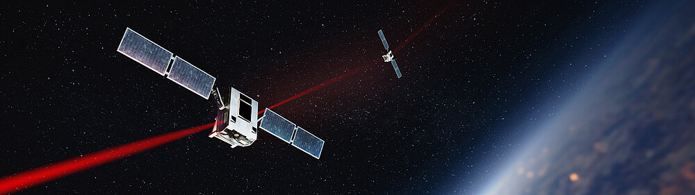衛星用ミラー傾斜システム