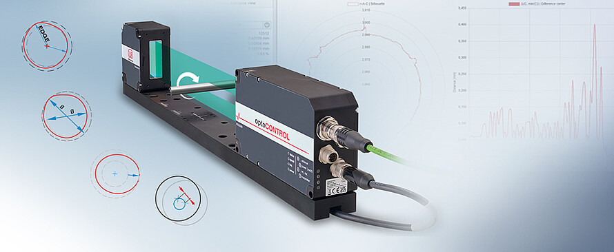 optoCONTROL 2700 pie chart