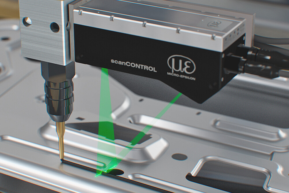 接着ビード用のレーザスキャナ