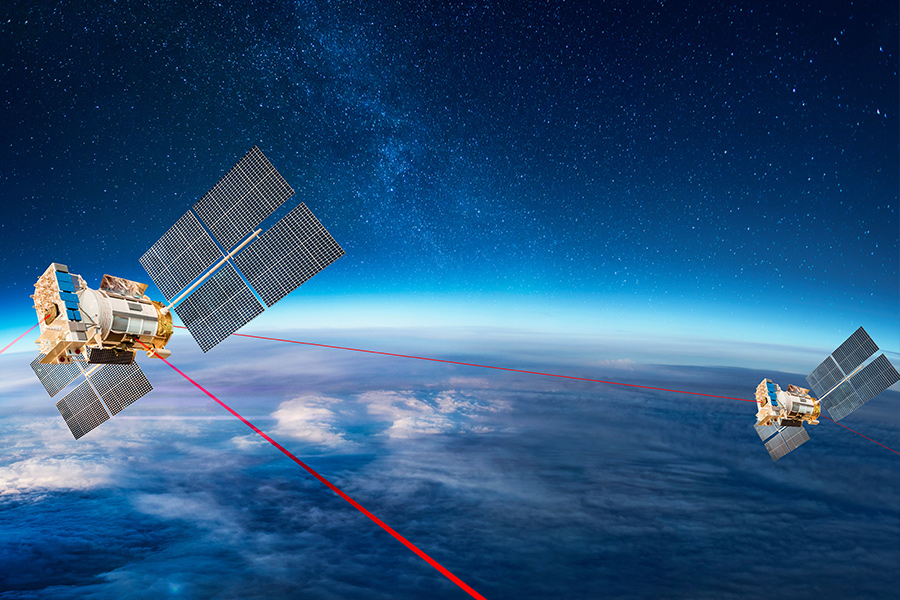 衛星用ミラー傾き制御システム