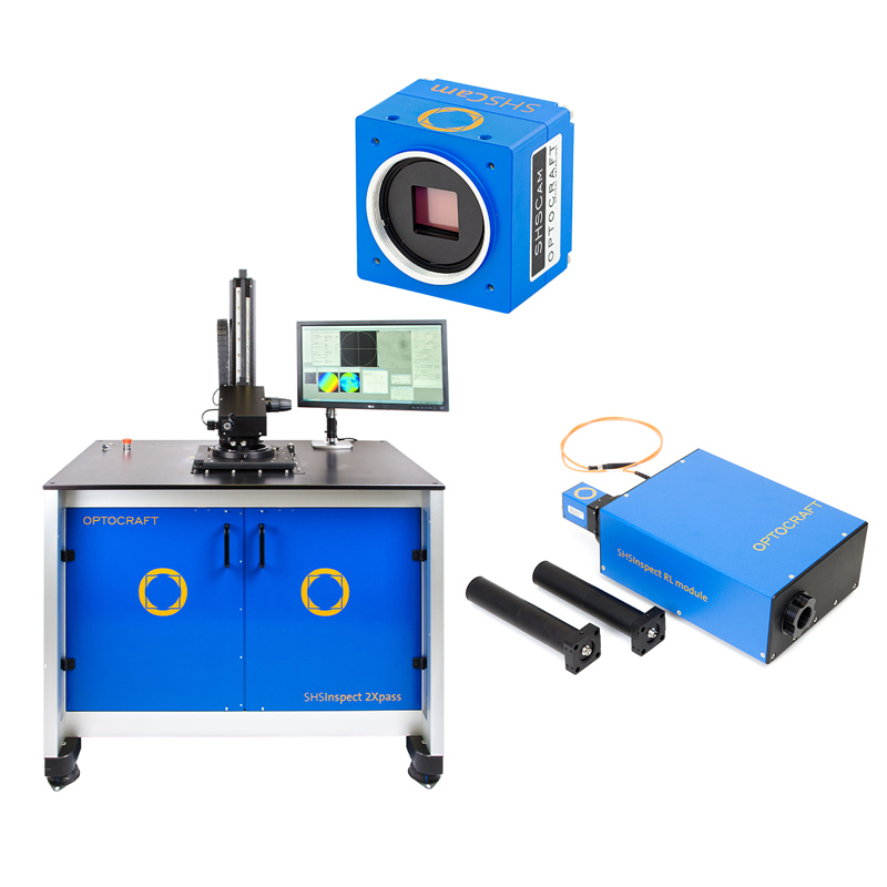 Wavefront sensors for optics testing